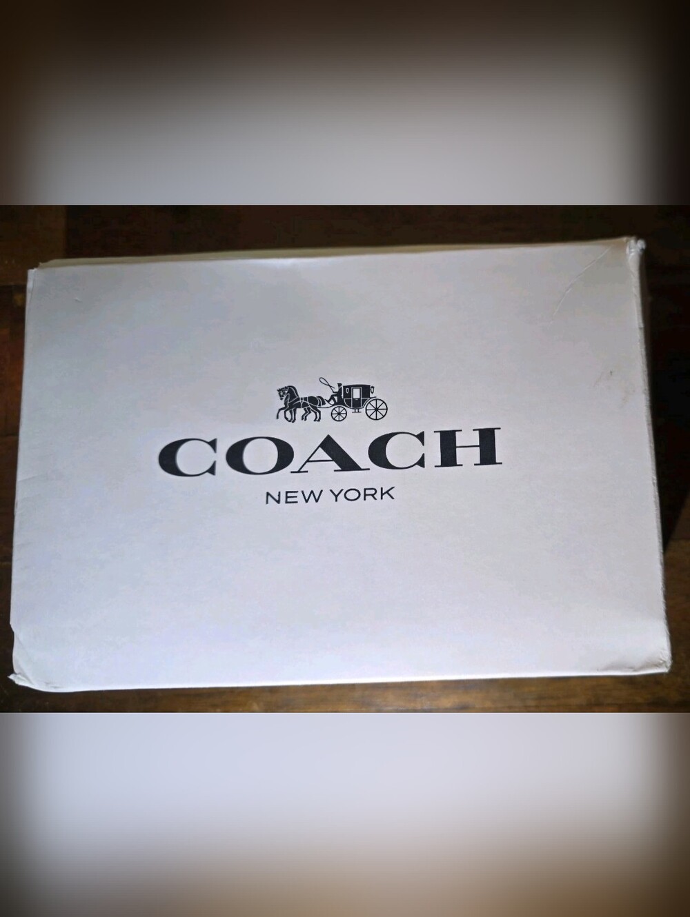 *NEW* Coach Corner Zip Wristlet In Signature Canvas Brown/Khaki F58033 - Picture 13 of 13